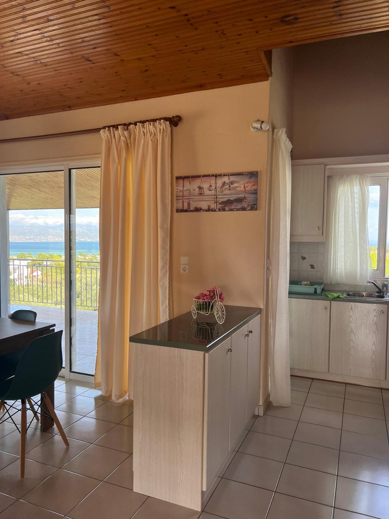 Вилла Xenia'S Seaview House Paralia Avlidhos Экстерьер фото